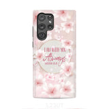 I am with you always Matthew 28:20 Bible verse phone case Samsung Galaxy S22 Ultra / Tough