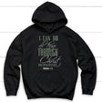 I can do all things through Christ hoodie Black / S