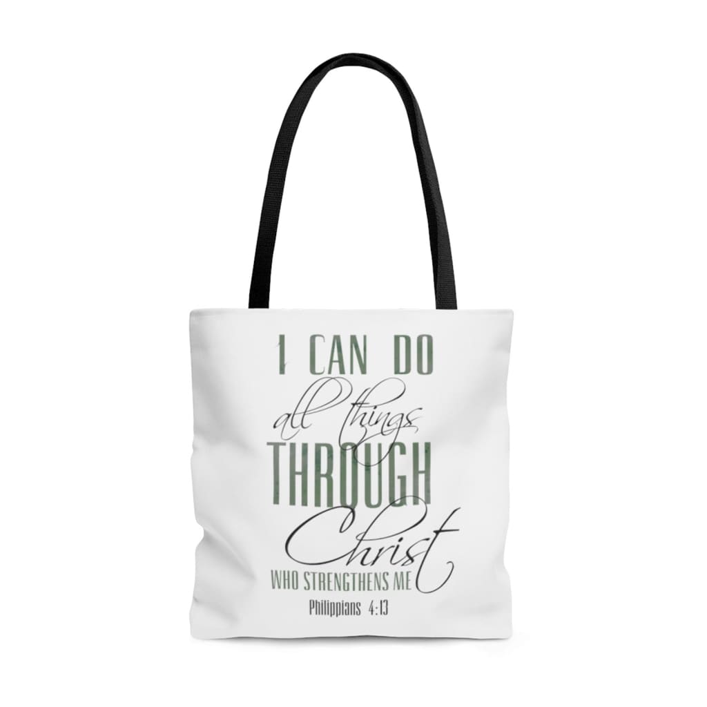 I can do all things through Christ tote bag