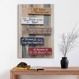 Christian wall art featuring "I Still Believe in Amazing Grace," perfect faith-based home decor for believers.