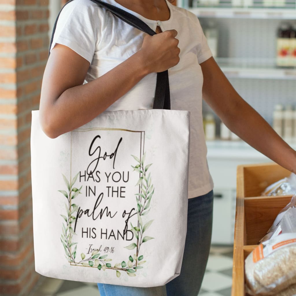 May His Peace Fill Your Heart. - Christian Tote Bag
