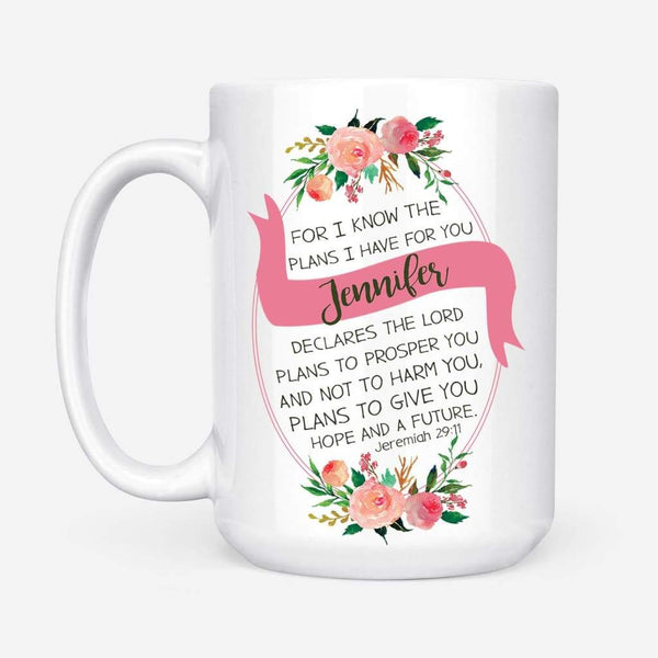 Today I Choose Joy James 1:2 Mug, Hummingbird Flower, Christain Coffee Mugs  - Christ Follower Life