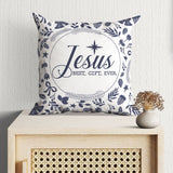 Jesus best gift ever Christian Christmas pillow