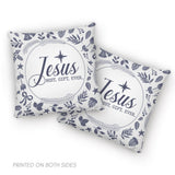 Jesus best gift ever Christian Christmas pillow