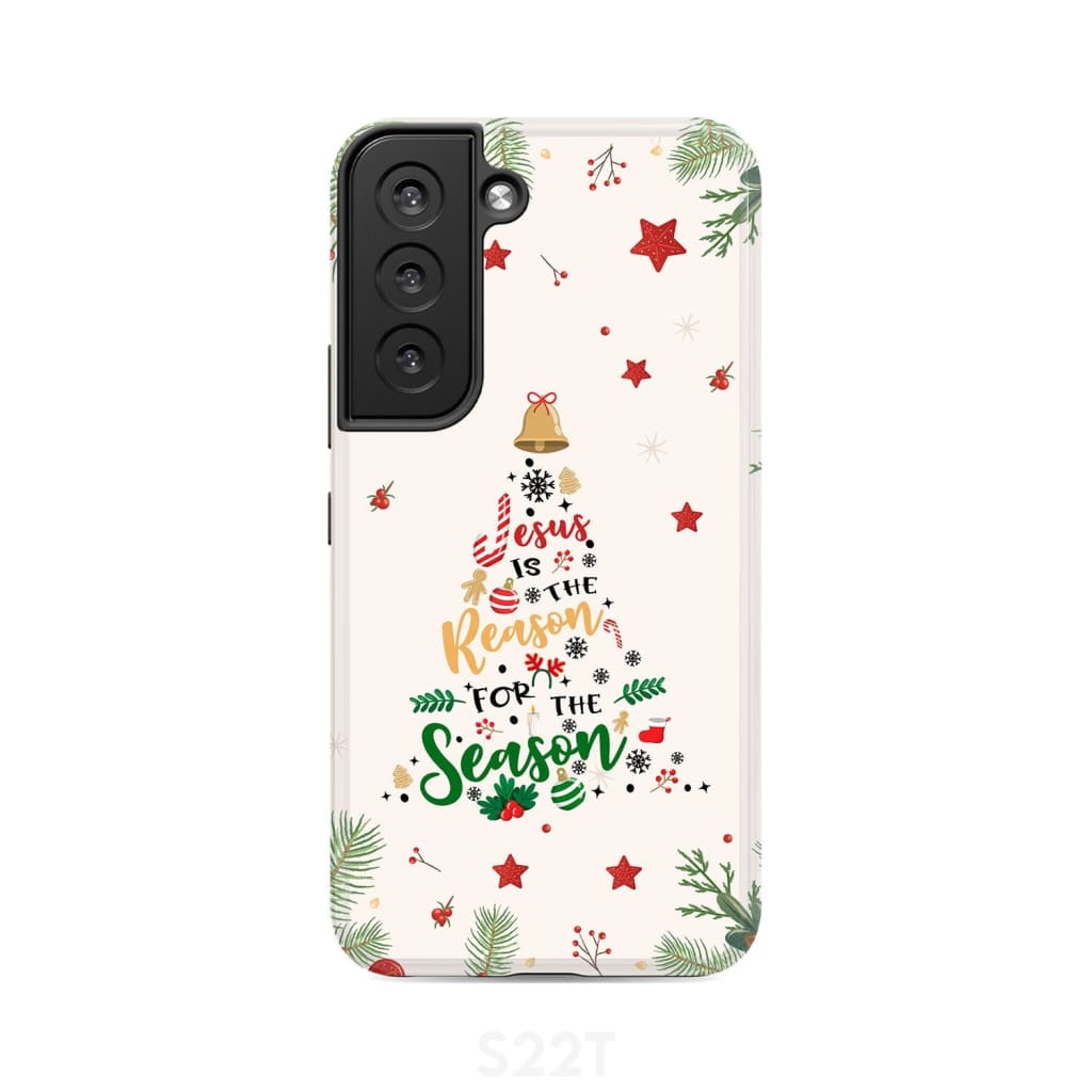Jesus is the reason for season phone case Samsung Galaxy S22 / Tough