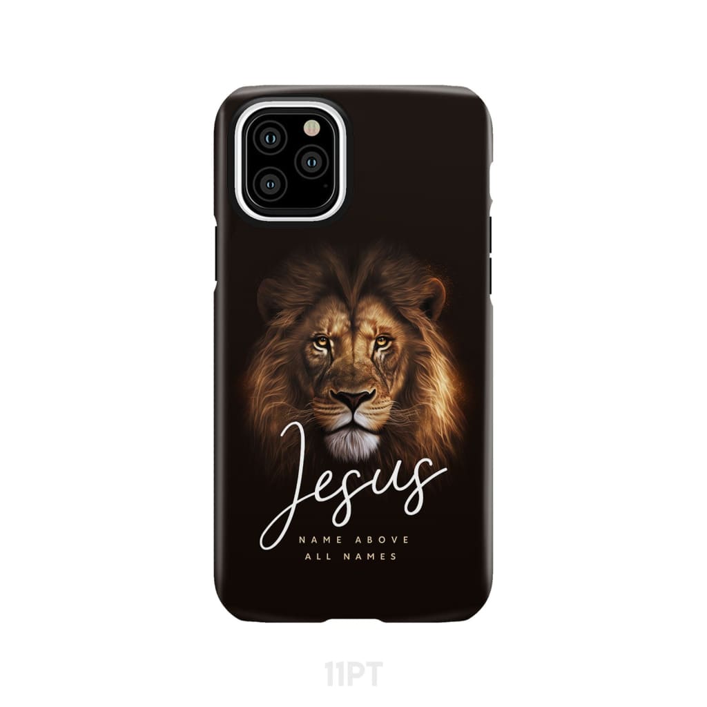 Jesus name above all names Christian phone case iPhone 11 Pro / Tough