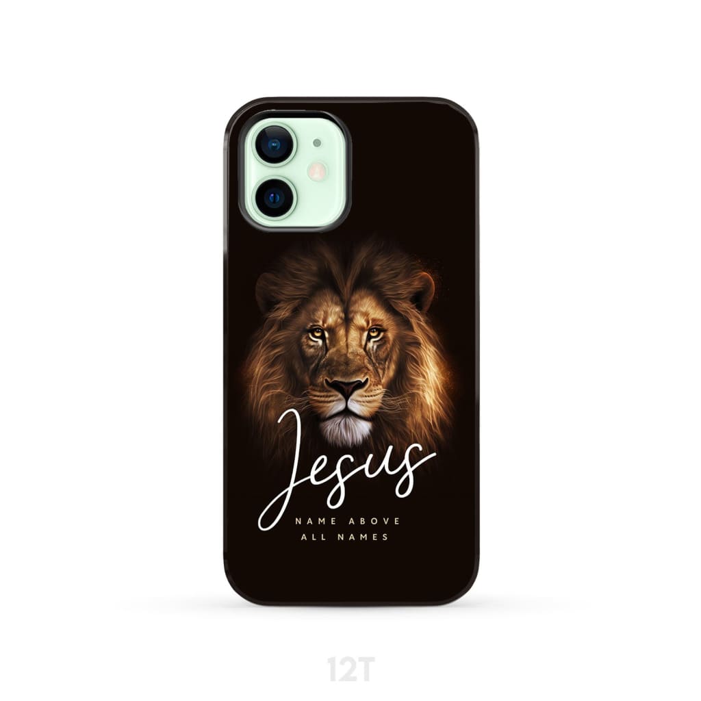 Jesus name above all names Christian phone case iPhone 12 / Tough