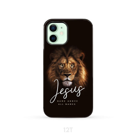 Jesus name above all names Christian phone case iPhone 12 / Tough