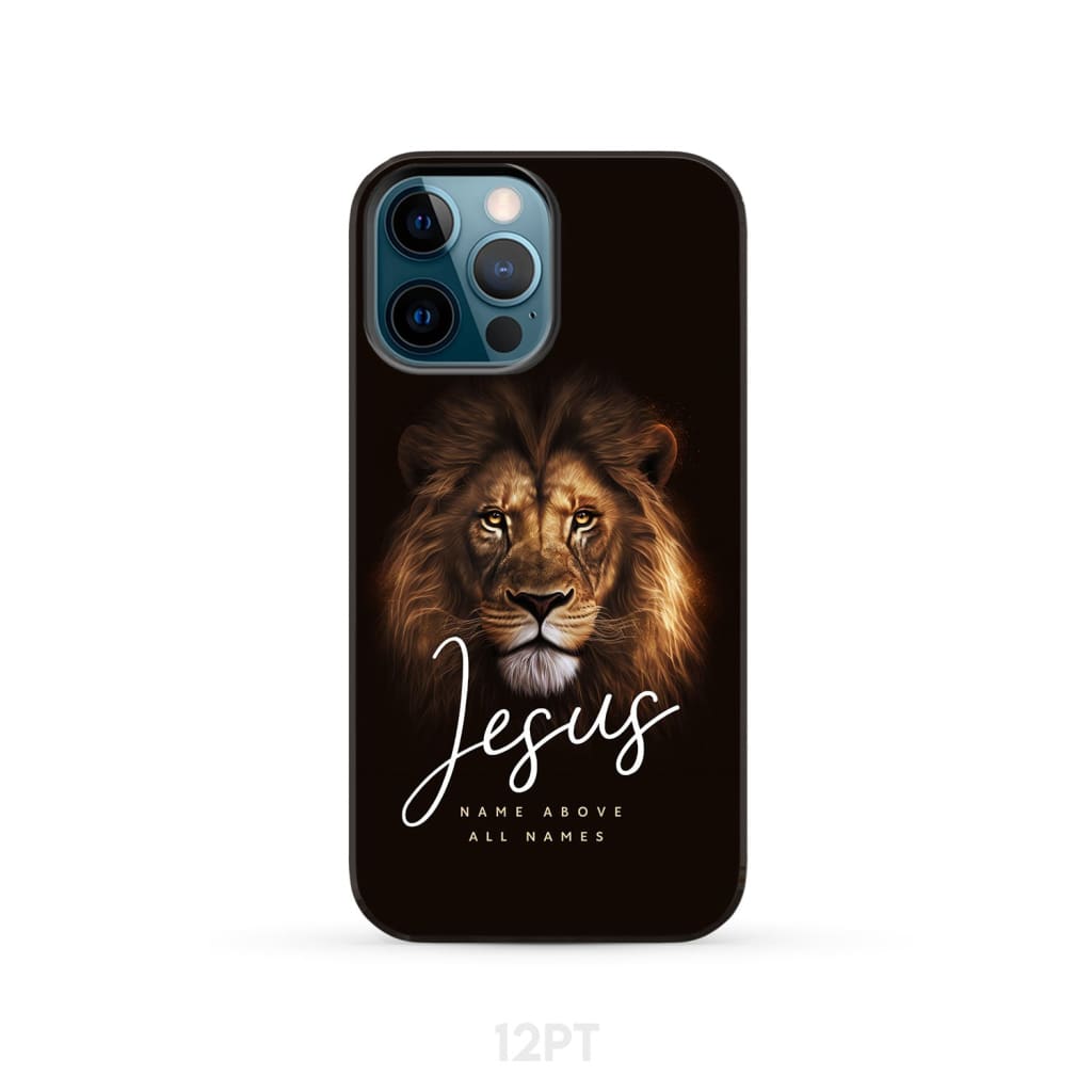 Jesus name above all names Christian phone case iPhone 12 Pro / Tough