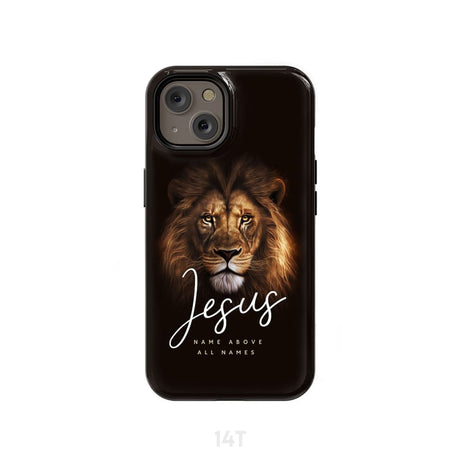 Jesus name above all names Christian phone case iPhone 14 / Tough
