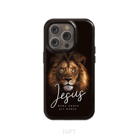 Jesus name above all names Christian phone case iPhone 14 Pro / Tough