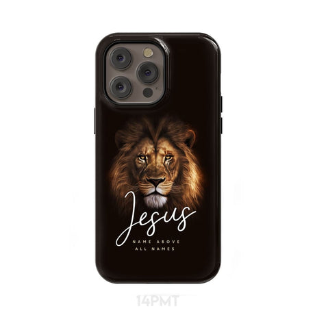 Jesus name above all names Christian phone case iPhone 14 Pro Max / Tough