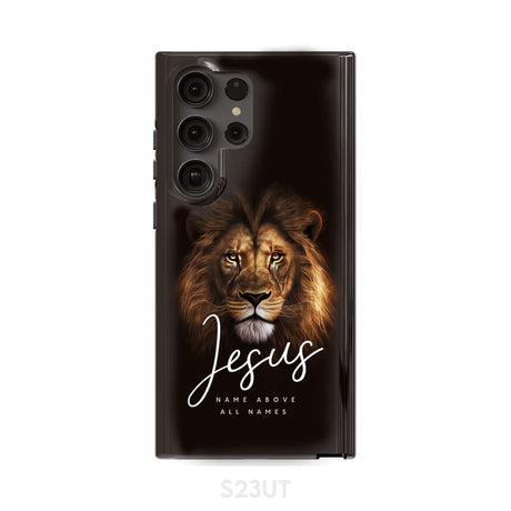 Jesus name above all names Christian phone case Samsung Galaxy S23 Ultra / Tough