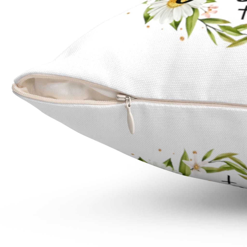Jesus pillows: In the morning when I rise give me Jesus Christian pillow
