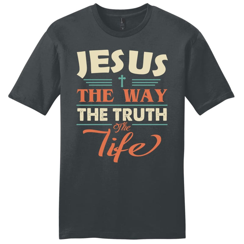 Jesus Shirts, Jesus the Way the Truth and the Life Men's T-shirt ...