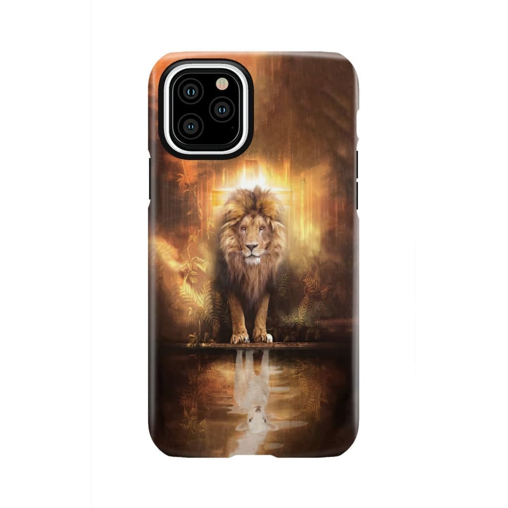 Jesus the lion lamb phone case and iPhone 11 Pro / Tough