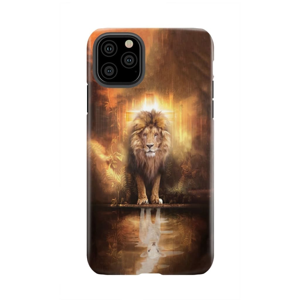 Jesus the lion lamb phone case and iPhone 11 Pro Max / Tough