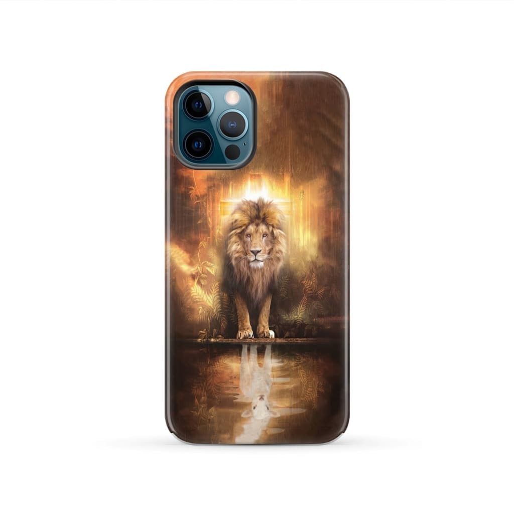 Jesus the lion lamb phone case and iPhone 12 Pro / Tough