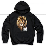 Jesus the Lion of Judah hoodie - Christian hoodies Black / S