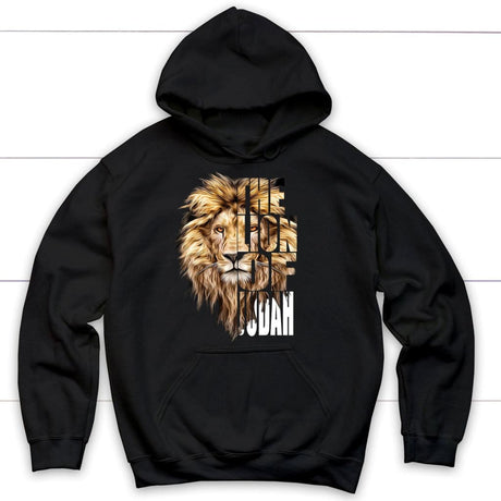 Jesus the Lion of Judah hoodie - Christian hoodies Black / S