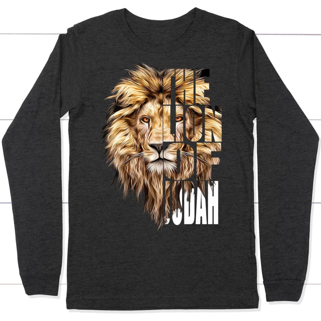 Jesus the Lion of Judah christian long sleeve t-shirt, Christian