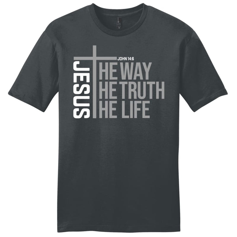 Jesus T Shirts, Jesus The Way The Truth The Life Men’s T-shirt - Christ ...