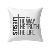 Jesus the way the truth the life pillow