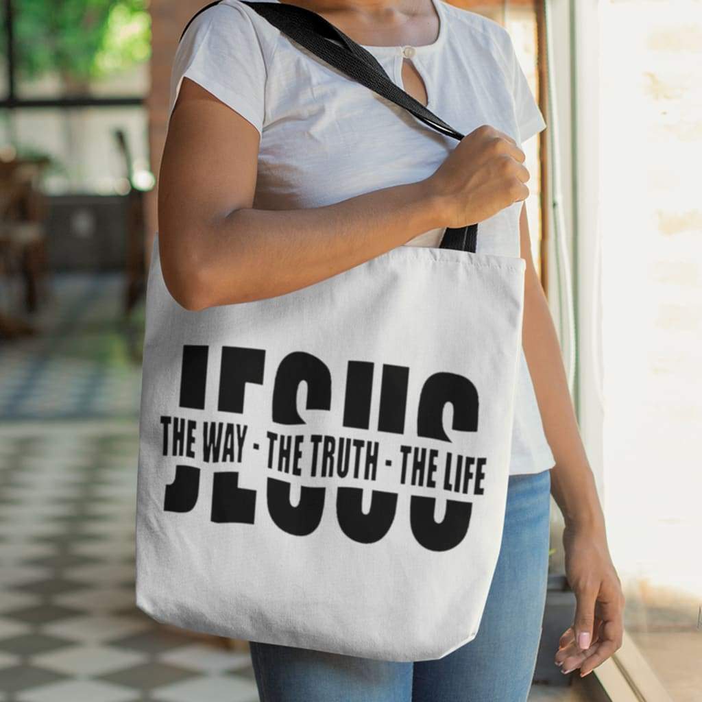 Amazon.com: Jesus Line Letters Cool Religion God Faith Christian Gift Tote  Bag : Clothing, Shoes & Jewelry