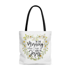 Wildflower Christian Tote Bag, Luke 12 Bible Verse Bag, Christian Bag, God Tote  Bag, Jesus Tote Bag, Faith Tote Bag, Christian Woman Gift 