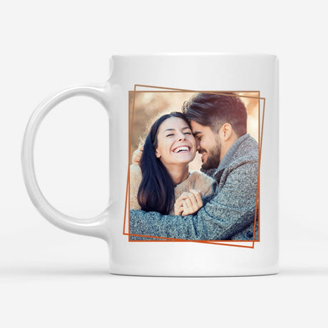 Personalized photo coffee mug