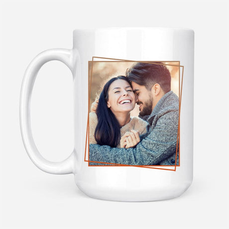 Custom photo mug