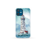 Lighthouse I Am the Light of World John 8:12 Bible Verse Phone Case iPhone 12 Mini / Tough