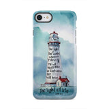Lighthouse I Am the Light of World John 8:12 Bible Verse Phone Case iPhone 7 / Tough