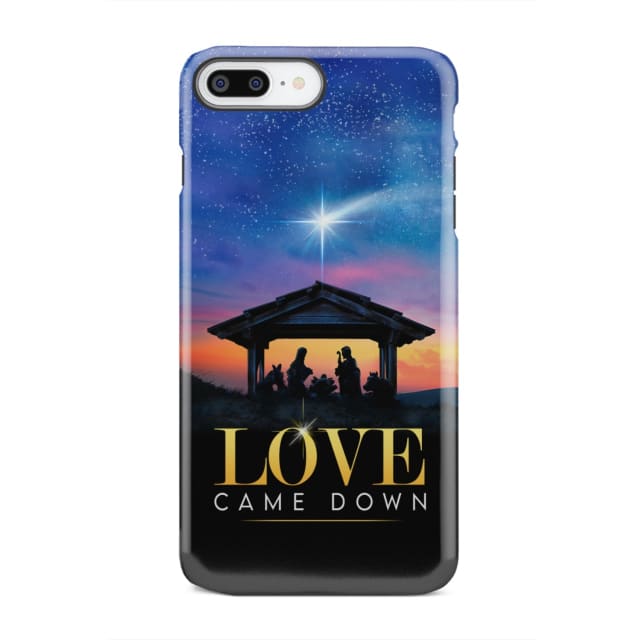 Love came down Christmas phone case iPhone 8 Plus / Tough