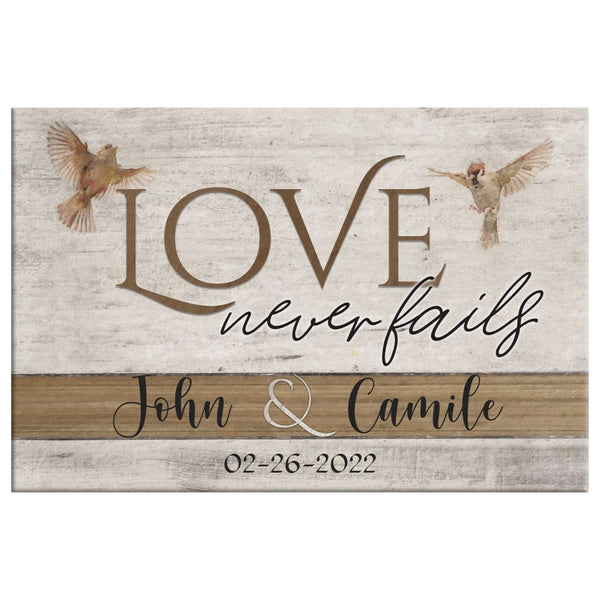 His Love Never Fails Print – The Daily Grace Co.