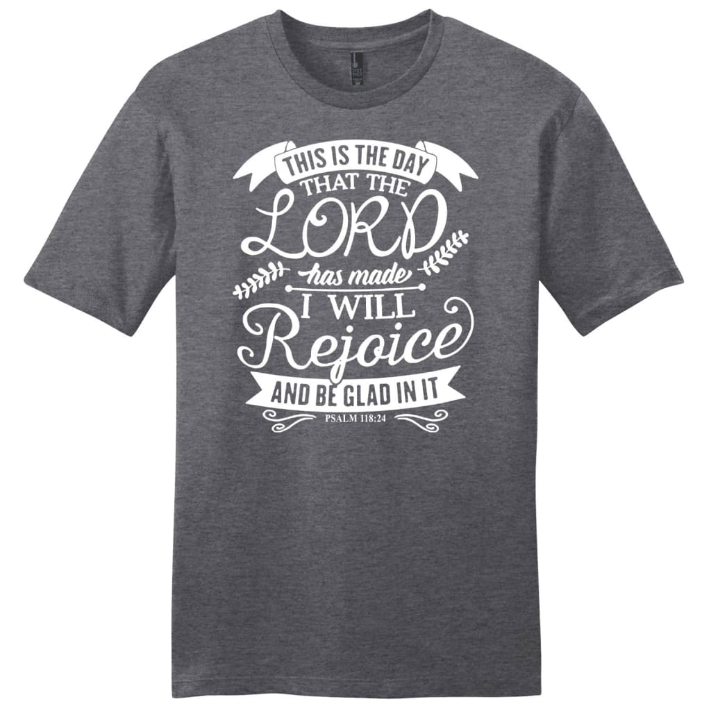 Mens Christian T-shirts: This Is the Day That the Lord Has Made Shirt ...