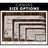 Christian home decor: Numbers 6:24-26 Bible verse wall art with wooden border, perfect for a rustic or farmhouse style / size options.