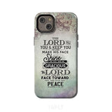 Numbers 6:24 - 26 The Lord bless you and keep phone case Christian cases iPhone 14 Plus / Tough