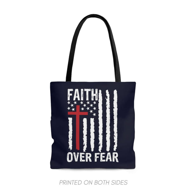 Faith over fear purse sale