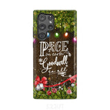 Peace on earth goodwill to all Christmas phone case Samsung Galaxy S22 Ultra / Tough