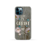 Philippians 4:13 I can do all things through Christ Bible verse phone case iPhone 12 Pro / Tough