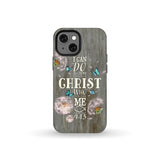 Philippians 4:13 I can do all things through Christ Bible verse phone case iPhone 13 Mini / Tough