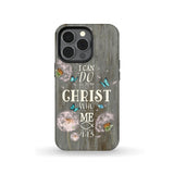 Philippians 4:13 I can do all things through Christ Bible verse phone case iPhone 13 Pro / Tough