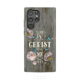 Philippians 4:13 I can do all things through Christ Bible verse phone case Samsung Galaxy S22 Ultra / Tough