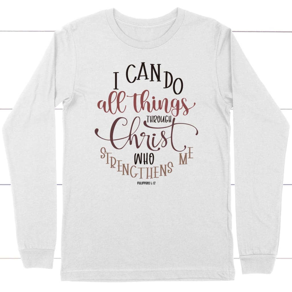 I Can Do All Things Christian Apparel T-Shirt I Can Do All Things Christian Apparel T-Shirt