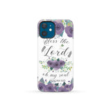 Psalm 103 Bless the Lord oh my soul phone case | Bible verse cases iPhone 12 Mini / Tough