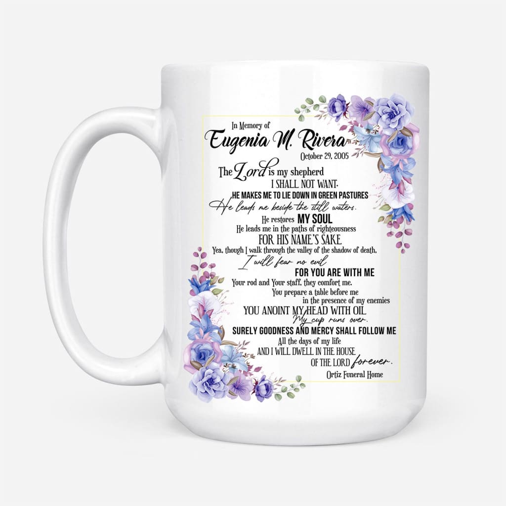 Psalm 23 Coffee Mug 15 oz