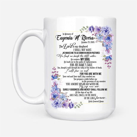 Psalm 23 Coffee Mug 15 oz
