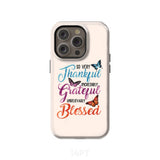 So very thankful incredibly grateful unbelievably blessed phone case Christian cases iPhone 14 Pro / Tough