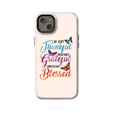 So very thankful incredibly grateful unbelievably blessed phone case Christian cases iPhone 14 Plus / Tough